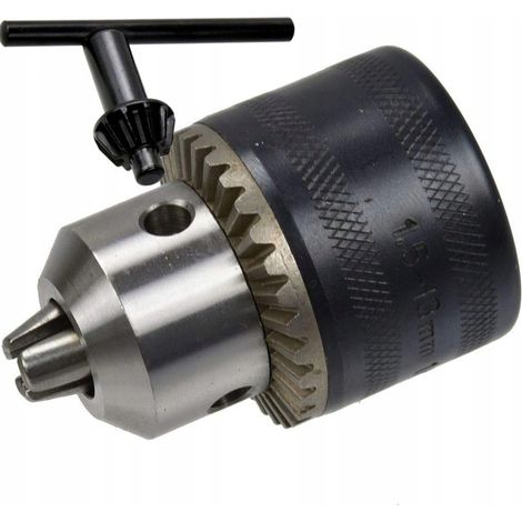 Mandrino a Chiave DrillHold Pro 16 – Acciaio di Alta Qualità 3–16 mm, Filettatura 1/2" x 20 UNF Compatibile con Trapani Bosch, Makita, DeWalt