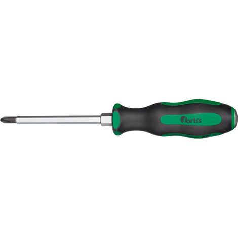 Schraubendreher 6-kant PH2x100mm Schlagkappe FORTIS (1/4)