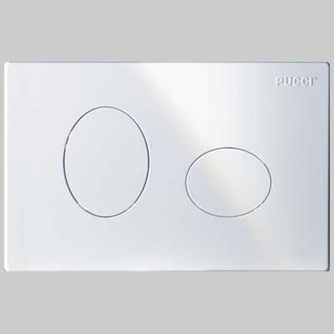 Plaque Eco Modèle "Ellisse" 4.7 Chrome