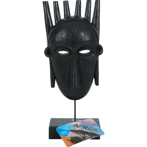 Décoration Africa masques homme  taille L. Aquarium. - zolux