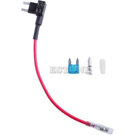 1 jeu d'adaptateurs/répartiteurs/adaptateurs de fusibles mini-lames/mini-ATM pour automobile, double circuit (1/5)