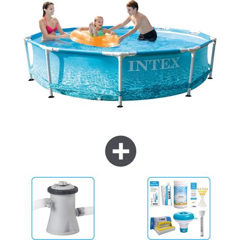 Intex Piscina con estructura Redonda - 305x76 cm - 5-piezas  S21321