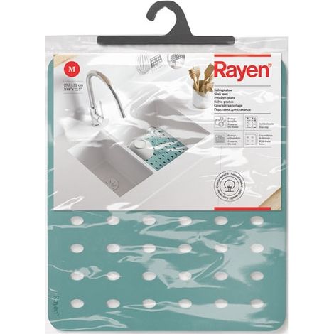 Alfombra antideslizante para el fondo del fregadero 27,5 x 32 cm - Rayen