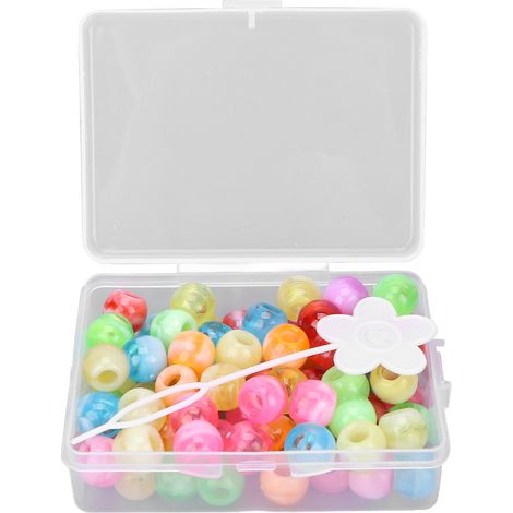 74 perles pour tresses et dreadlocks, accessoires de coiffure DIY, couleurs assorties (1/5)
