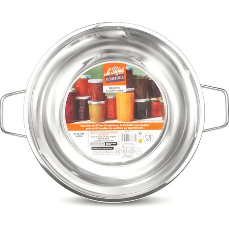 Le Parfait - Bassine à confiture inox 38 cm