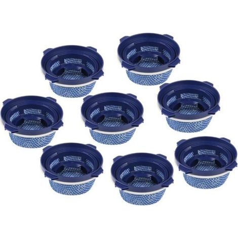 Filtre HEPA - Pour Aspirateur Balai Samsung Jet 60 70 75 75+ 90 VS9000RL - Référence DJ97-02649A - Lot de 8 (1/5)