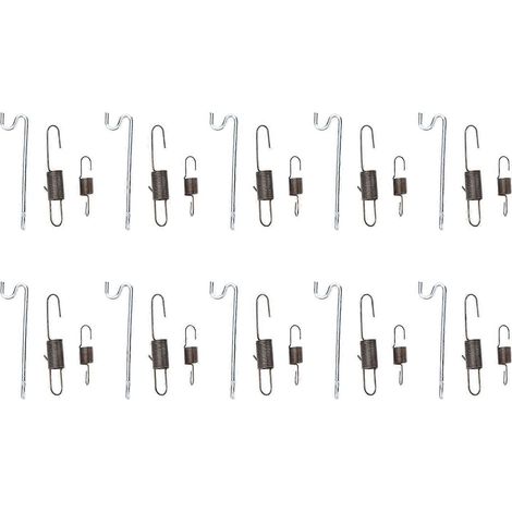 10er-Set Drosselklappenrückholfeder-Reglerstangen-Zubehör-Ersatzteilset