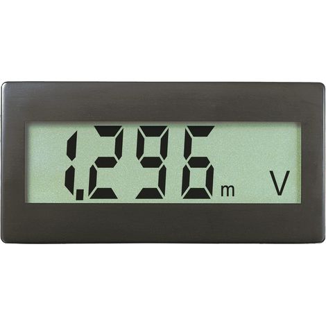 VOLTCRAFT DVM330G Digitales Einbaumessgerät 0 - 199.9 mV (beliebig erweiterbar durch Vorschalten von
