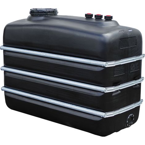 GRAF Raumspartank 3000 Liter schwarz aus lebensmittelechten PE