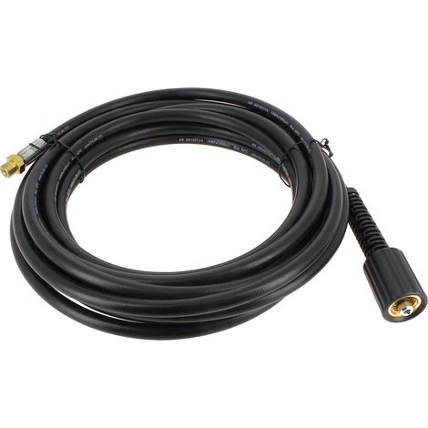 Flexible haute pression pour nettoyeur – Tuyau 10m – Compatible avec Black & Decker Pw12100nwr et Pw2100-nwr – Accessoire professionnel