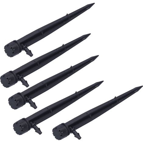 Packung mit 50 verstellbaren 360°-Bewässerungstrimmern, 8-Loch-Gartensprinkler für 4/7 mm-Schläuche. (1/5)