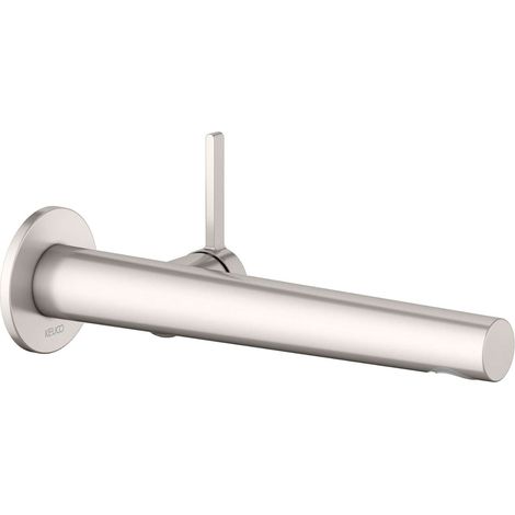Keuco Edition 400 - Grifo de lavabo empotrado, níquel cepillado 51516052101 (1/2)