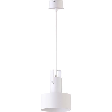 Lampada a sospensione moderna bianca Rif Plus E27 Sigma