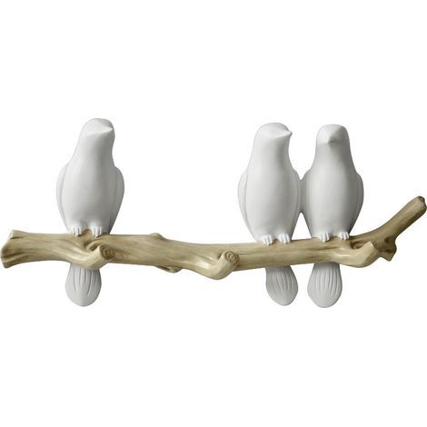 Perchero, Perchero ornamental - 3 pájaros (1/5)