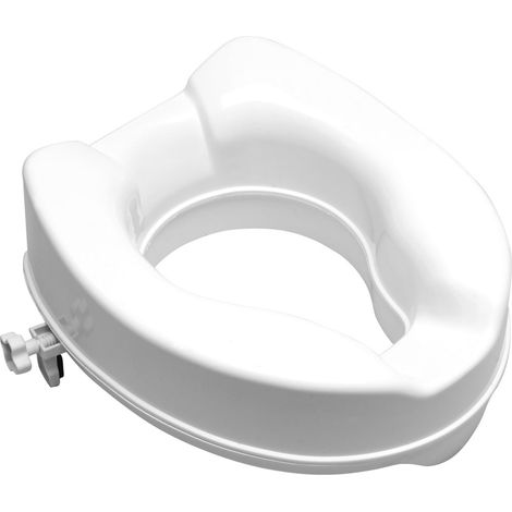 Metaform - Rialzo per seduta WC  Bianco in Resine Termoplastiche Mod. Safe