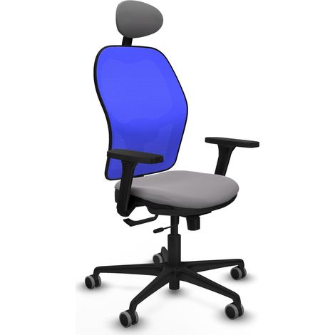 Silla de oficina piqueras y crespo Jorquera negro cómoda ajustable (1/2)