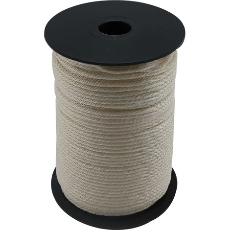 Corde de démarrage 3 mm x 100 m pour tronçonneuses et débroussailleuses – Castor