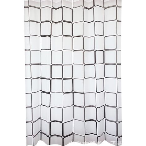 Rideau de douche 200x150cm (1/2)