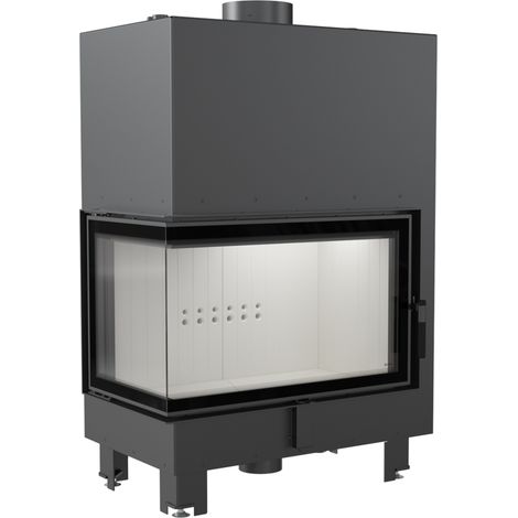 Kratki Kamineinsatz wasserführend MBO 15 kW Ofen Kamin Kaminofen Heizeinsatz Aqua Links (1/4)