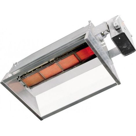 Chauffage rayonnant infrarouge RL29GN avec brûleur gaz naturel 25,7kW 1 allure Sovelor