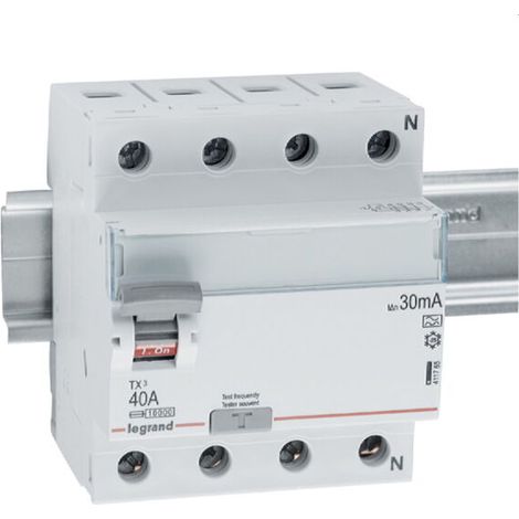 Legrand 411765 Fehlerstromschutzschalter Typ A 40A 30mA