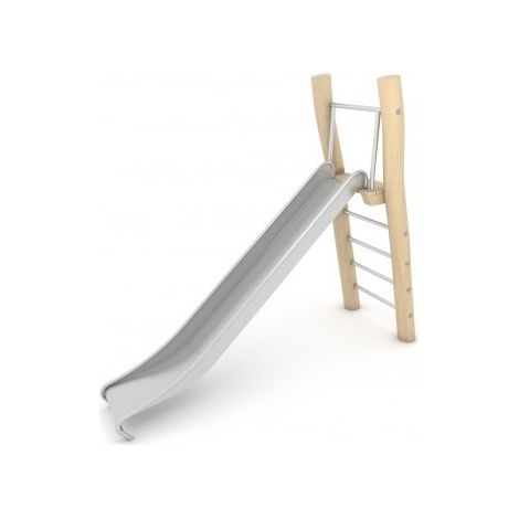 Scivolo Con Montanti In Legno Di Robinia H150 cm (1/2)