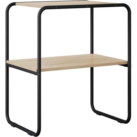 Mesa Consola Roble Sonoma 80 x 42,5 x 70 cm vidaXL (1/5)