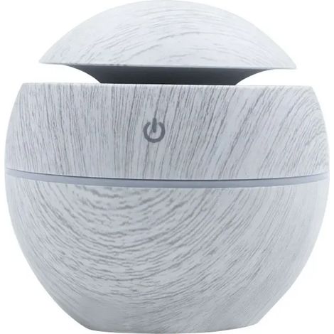 Humidificateur d'air ultrasonique USB imitation bois (1/4)