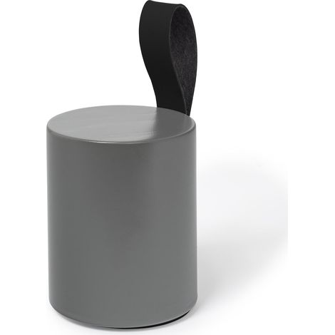 Retenedor de Puerta  Estilo Funcional  Fabricado en Pino  Acabado en Antracita-Negro  Medidas 6570135 mm  Sistema de Fijación  1 Unidad -