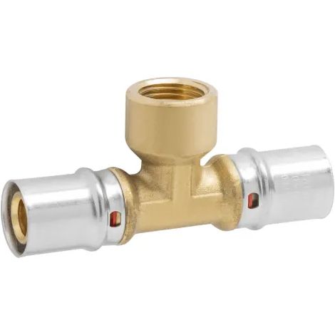 Raccordo a pressare femmina 3/4" 20x2 mod. AP132 APE RACCORDERIA"