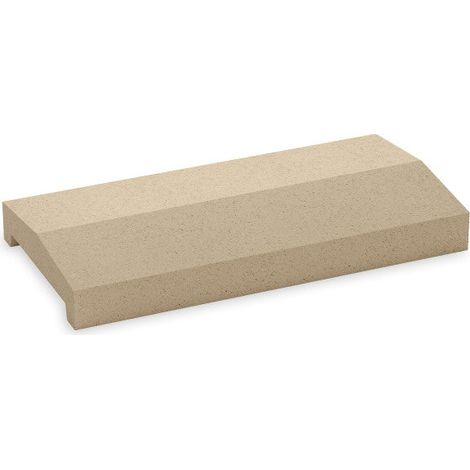 Cubremuros Ésera Doble Pendiente - Protege ambas caras con una sola pieza - 25 cm de ancho - Unidad - Gris (1/5)