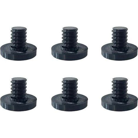 pair Lot de 6 boulons de rechange pour abri de jardin, accessoires pour auvent