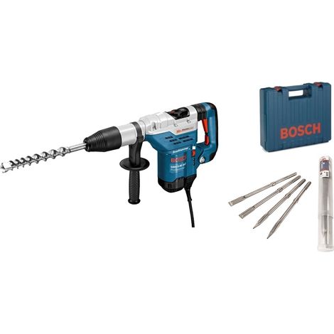 FPLUS martillo bosch gbh 5.40 dce , Los datos más importantes
Potencia absorbida	1.150 W
Energía de impacto	8,8 J
Número máx. de impactos con velocidad de giro nominal	1.500 – 3.05