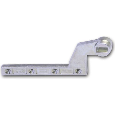 Palanca de puerta 7411/46 para atornillar galv. (1/4)