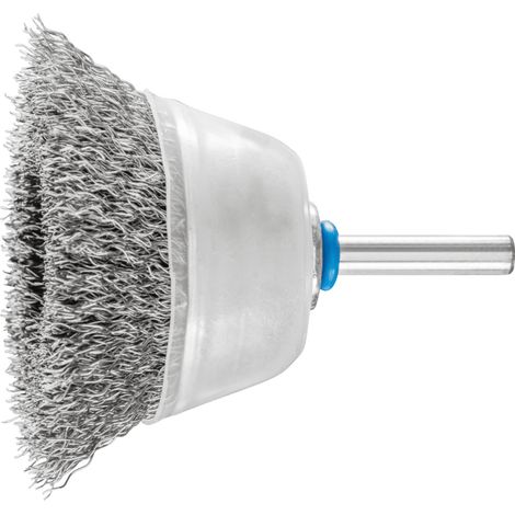 PFERD TOOLS Topfbürste ungezopft TBU Ø60mm Schaft-Ø6 mm Edelstahl-Draht-Ø0,30 10 Stk