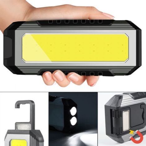 4000mAh Magnetische LED Wiederaufladbare COB Arbeitsleuchte