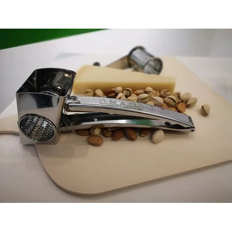 Grattugia a Rullo Manuale in Acciaio Inox 500 La Grattugia Omac (1/3)