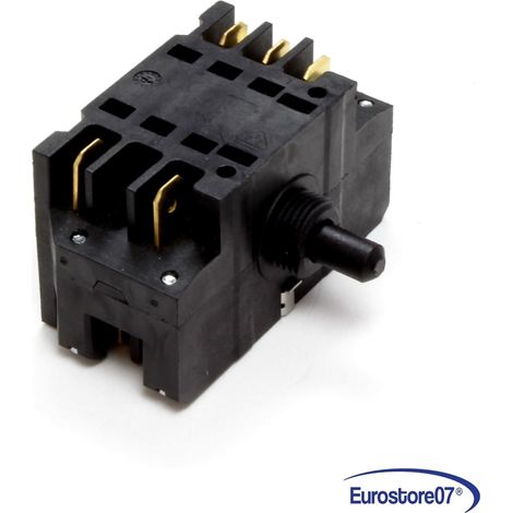 COMMUTATORE EGO 41.32723.010 SELETTORE POSIZIONI 6+0 PER FORNO ARISTON HOTPOINT