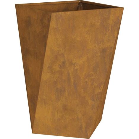 Jardinière Rouillé 50 x 50 x 75 cm CFW953564 (1/5)