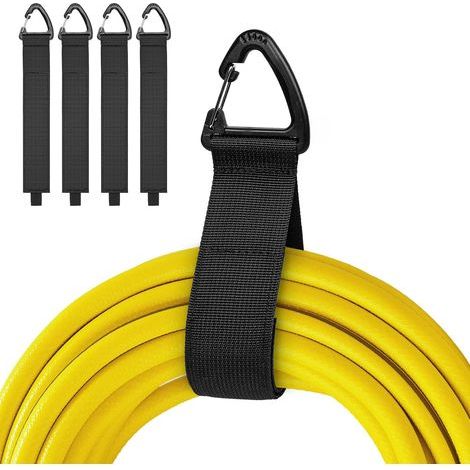 Hochleistungs-Verlängerungskabel, wiederverwendbare Kabelklemmen, Kabelorganisator, Gartenschlauch, Seile, Kabelmanagement, Garage. (1/5)
