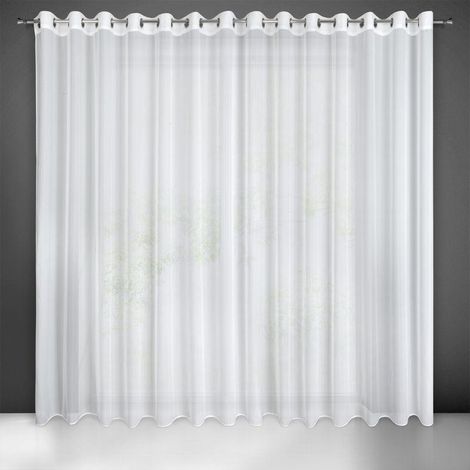 eurofirany Rideau Élégant blanc 300x250 cm polyester (1/3)