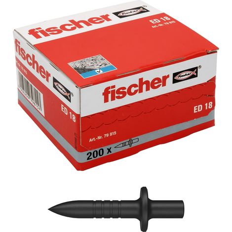 Fischer ED 18 Chiodo a Percussione 200PZ