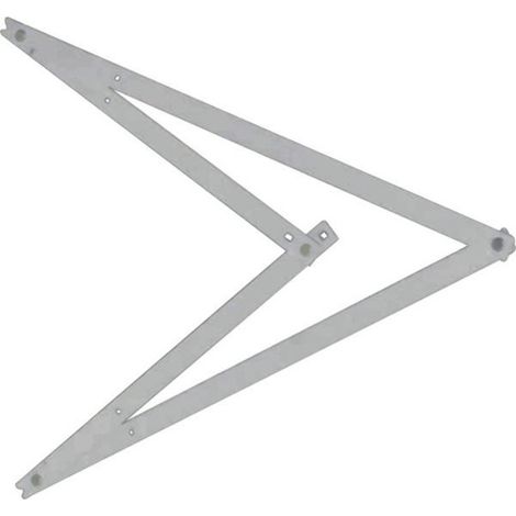 Equerre depliante professionnelle 1220 x 50 x 20 mm