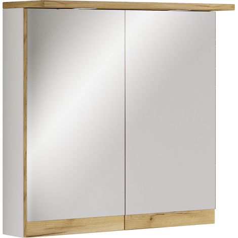 LED Bad Spiegelschrank 59x60x23 Cosila
