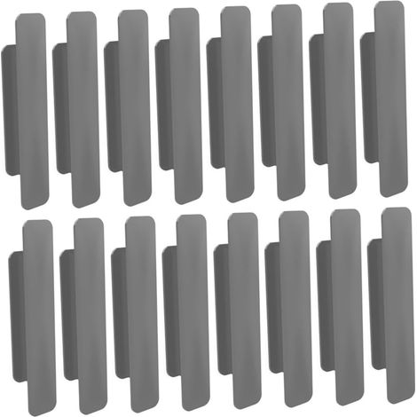 adhésives grises pour portes coulissantes boutons