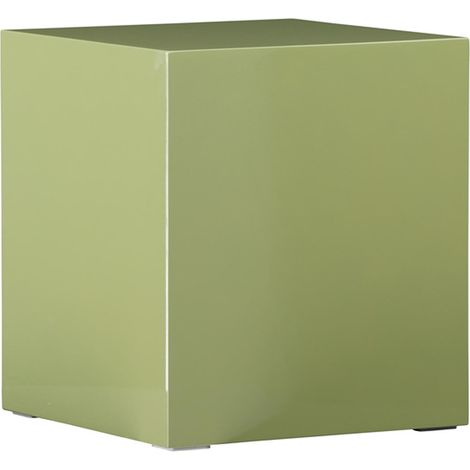 Table d'Appoint Design "York" 45cm Vert Foncé (1/5)