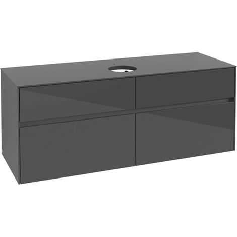 Villeroy & Boch Collaro Waschbeckenunterschrank, 4 Auszüge, (1/3)
