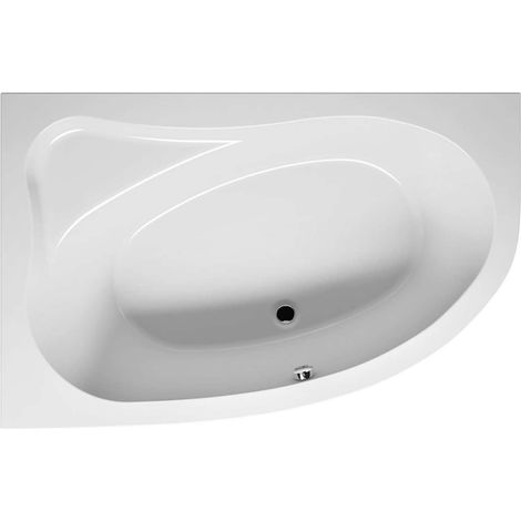 Baignoire acrylique RIHO d'angle ARYL 170x110 cm-AAB2BD-Droite-Sans tablier-Gris-110 -- (1/4)