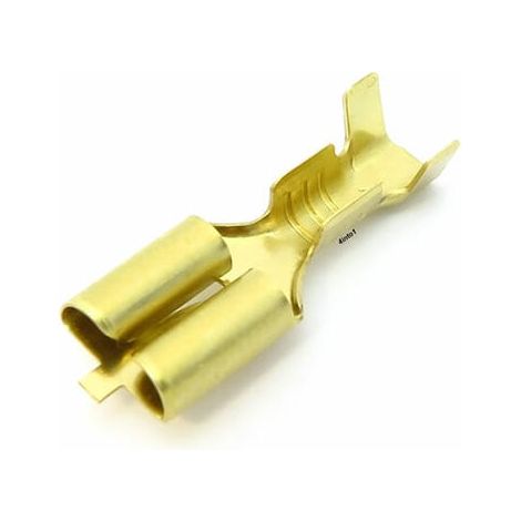Borne Series 250 Faston 6 Femelle par Câble 14-20 AWG