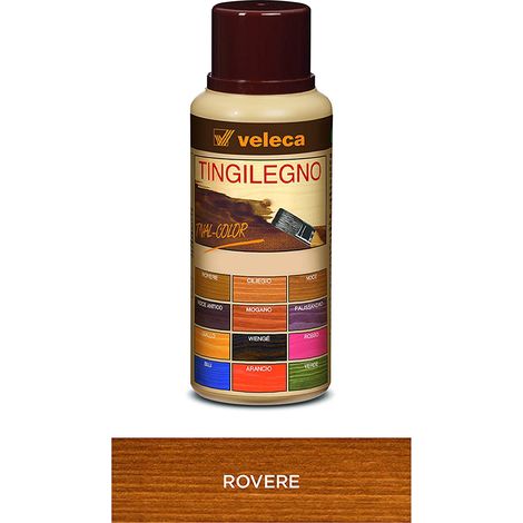 TIVAL COLOR TINGILEGNO 250ml VELECA - Colori: ROVERE ML.250 (1/4)